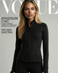 Nubyen Higher Dominion Capsule Sculpt Jacket women’s sculpting zip-up activewear jacket with contouring seams, high-compression fit, and luxury technical fabric