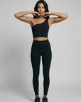 The Nubyen destined for greatness Sports Bra is designed with a flattering wrap-front silhouette that naturally lifts, shapes, and sculpts the bust without compromising comfort