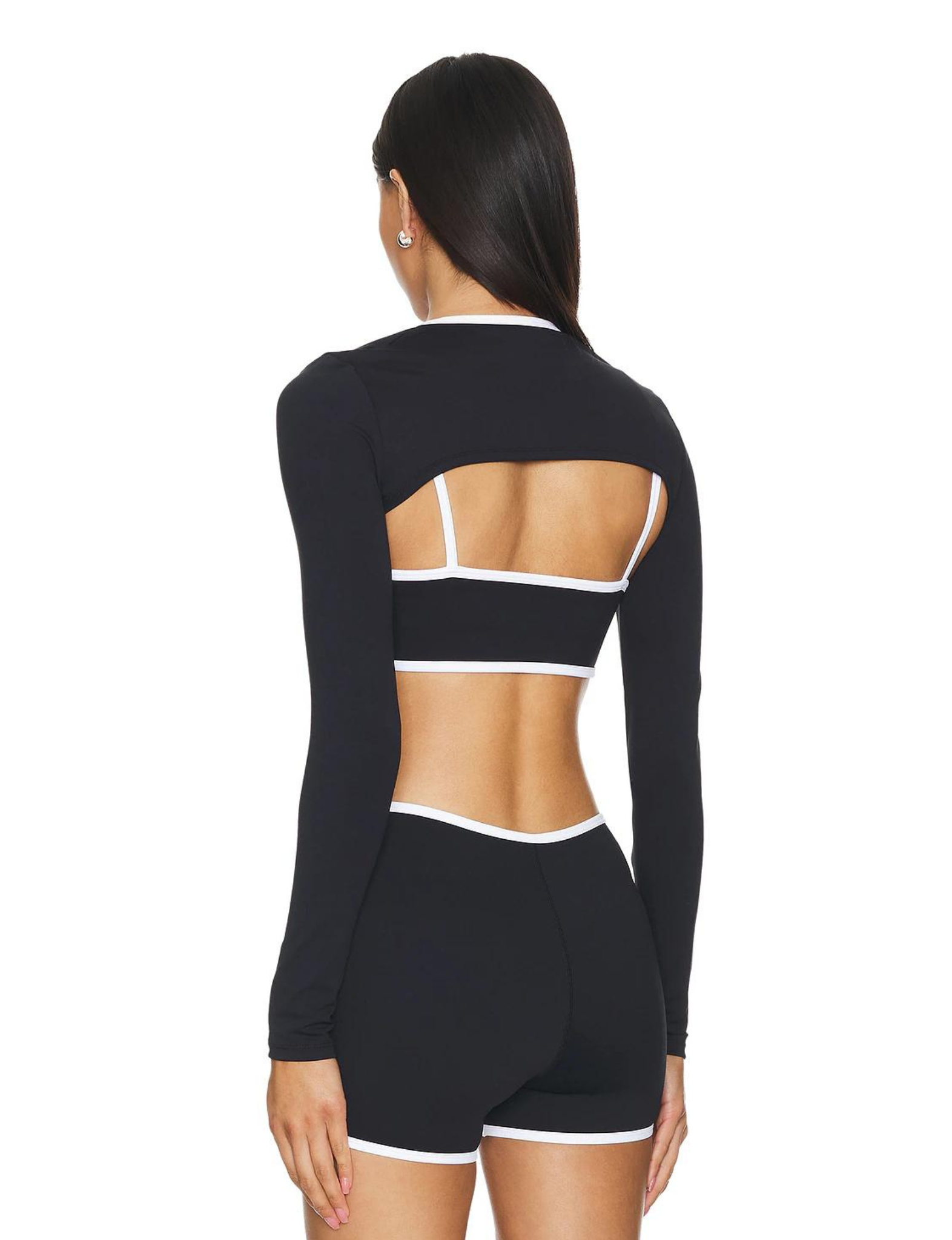 sleek double-layer design for enhanced support and a flattering silhouette. Perfect for yoga, Pilates, or casual wear, the lightweight and breathable fabric ensures optimal performance and comfort. Ethically crafted with premium materials, it embodies Nubyen’s core values of excellence, honesty, and integrity. Transition effortlessly from workout to street style with this top