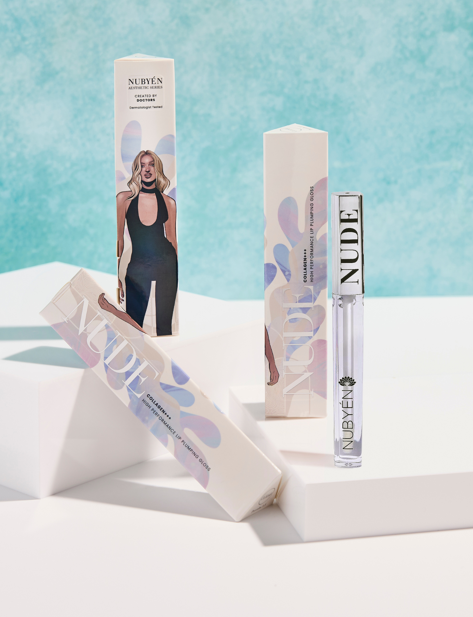Nubyén Nude Collagen + Lip Plumping Balm: Enhance natural lip volume and boost collagen with this 100% vegan, cruelty-free formula. Hydrate and nourish lips instantly with plant-based ingredients, developed by medical professionals. Free from parabens, sulfates, and phthalates, this best-selling lip balm delivers fuller, smoother lips for a vibrant, youthful look. Perfect for natural lip enhancement and pre-juvenation treatments.