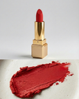 Nubyén Lip Prosperity Plumping Matte Lipstick – A luxurious matte lipstick that plumps, hydrates, and enhances lip volume naturally. Infused with nourishing ingredients like hyaluronic acid and cinnamon, it delivers bold, long-lasting color while keeping lips smooth and moisturized. 100% vegan, cruelty-free, and free from parabens and sulfates, this lipstick is perfect for fuller, healthier-looking lips. Created by medical professionals, it combines beauty and science for confident, radiant results