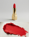 Nubyén Lip Prosperity Plumping Matte Lipstick – A luxurious matte lipstick that plumps, hydrates, and enhances lip volume naturally. Infused with nourishing ingredients like hyaluronic acid and cinnamon, it delivers bold, long-lasting color while keeping lips smooth and moisturized. 100% vegan, cruelty-free, and free from parabens and sulfates, this lipstick is perfect for fuller, healthier-looking lips. Created by medical professionals, it combines beauty and science for confident, radiant results
