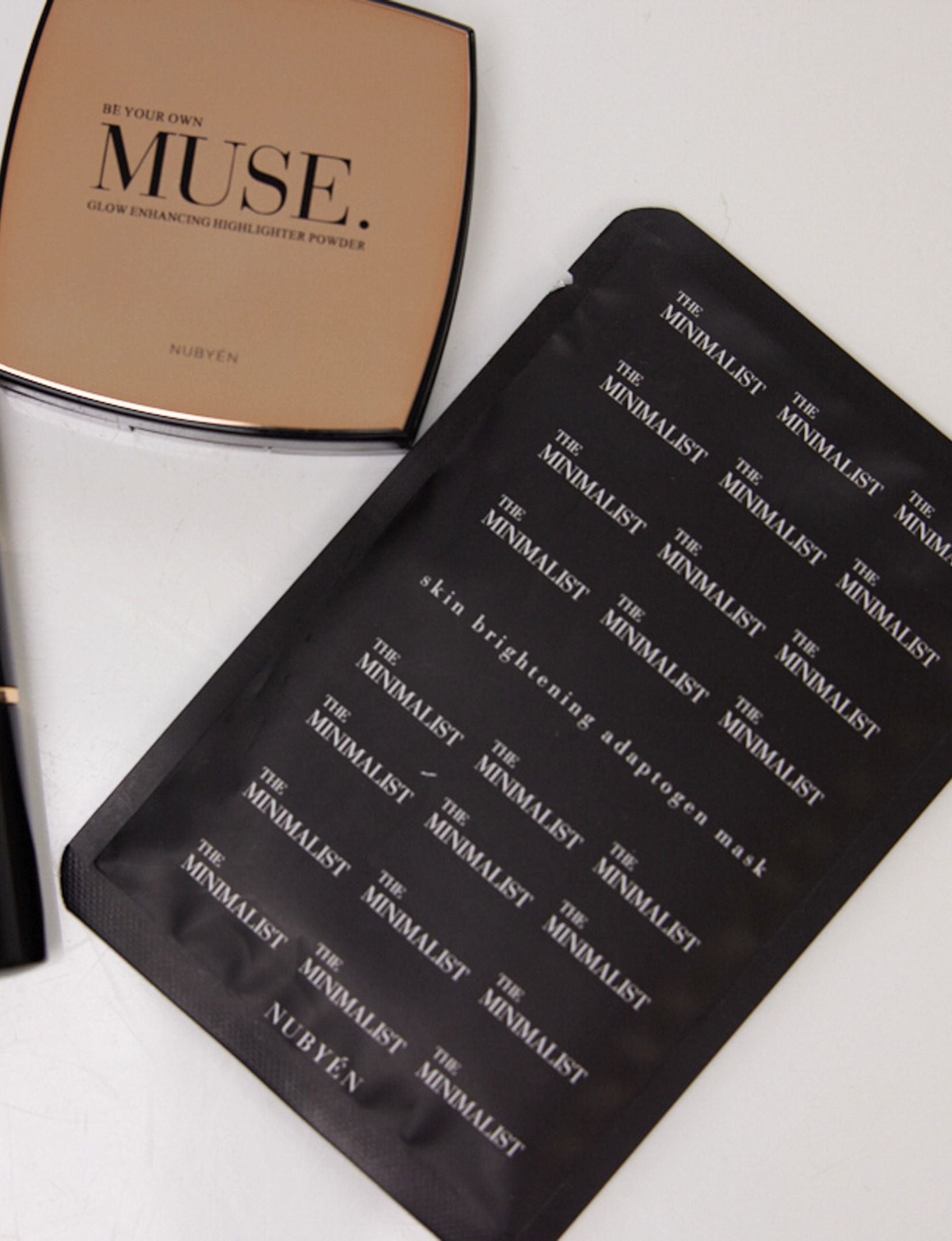 Nubyen Minimalist Masks - Cellulose and algae-infused recovery masks to revitalize and brighten skin. Combat fatigue, stress, and aging with amino adaptogen complexes and triple helix collagen. Perfect for a radiant, firm complexion. Set of 3. Vegan, cruelty-free, and dermatologist-approved.
