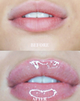 Nubyén Nude Lip Plumping Augmentation Gloss -best safe, reversible lip plumper and a natural alternative to fillers for fuller lips.