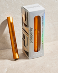 Rejuvenate and strengthen lashes and brows with Nubyén Lash + Brow Prosperity Growth Enhancer. This 100% natural serum combines Baobab, Olive Squalene, Tamanu, and Candlenut oils to repair and nourish hair follicles. Infused with rosemary and raspberry seed extracts, it rebuilds keratin bonds for fuller, thicker brows and lashes. Lightweight, fast-absorbing, and free from harsh chemicals, it's the perfect solution for safe and natural lash and brow enhancement. Pair with Restore Me Brow Pomade for ultimate