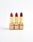 Nubyén Lip Prosperity Plumping Matte Lipstick – A luxurious matte lipstick that plumps, hydrates, and enhances lip volume naturally. Infused with nourishing ingredients like hyaluronic acid and cinnamon, it delivers bold, long-lasting color while keeping lips smooth and moisturized. 100% vegan, cruelty-free, and free from parabens and sulfates, this lipstick is perfect for fuller, healthier-looking lips. Created by medical professionals, it combines beauty and science for confident, radiant results