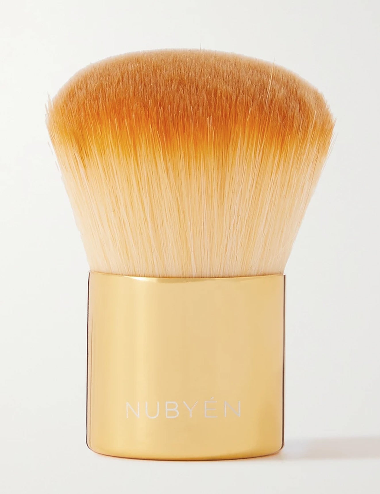 Nubyen Muse Highlighter Face Brush is designed for for flawless highlighter or powder application. This compact, vegan-friendly brush features slanted bristles for precise application on cheekbones, temples, and other sun-kissed areas. Perfect for travel and touch-ups, it delivers a natural glow with ease.