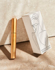 Rejuvenate and strengthen lashes and brows with Nubyén Lash + Brow Prosperity Growth Enhancer. This 100% natural serum combines Baobab, Olive Squalene, Tamanu, and Candlenut oils to repair and nourish hair follicles. Infused with rosemary and raspberry seed extracts, it rebuilds keratin bonds for fuller, thicker brows and lashes. Lightweight, fast-absorbing, and free from harsh chemicals, it's the perfect solution for safe and natural lash and brow enhancement. Pair with Restore Me Brow Pomade for ultimate