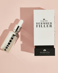 Nubyén Dermher Filler Skin Serum – Vegan alternative to injectable fillers with natural ingredients like Hyaluronic Acid, Reishi, and Melon to lift and brighten skin for a youthful glow.