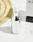 Beautox natural alternative to Botox, vegan skin enhancement serum with Niacinamide, adaptogen amino complexes, and recyclable glass packaging, designed for glowing, lifted skin. Suitable for all skin types.