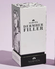 Nubyén Dermher Filler Skin Serum – Vegan alternative to injectable fillers with natural ingredients like Hyaluronic Acid, Reishi, and Melon to lift and brighten skin for a youthful glow.