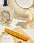 Rejuvenate and strengthen lashes and brows with Nubyén Lash + Brow Prosperity Growth Enhancer. This 100% natural serum combines Baobab, Olive Squalene, Tamanu, and Candlenut oils to repair and nourish hair follicles. Infused with rosemary and raspberry seed extracts, it rebuilds keratin bonds for fuller, thicker brows and lashes. Lightweight, fast-absorbing, and free from harsh chemicals, it's the perfect solution for safe and natural lash and brow enhancement. Pair with Restore Me Brow Pomade for ultimate