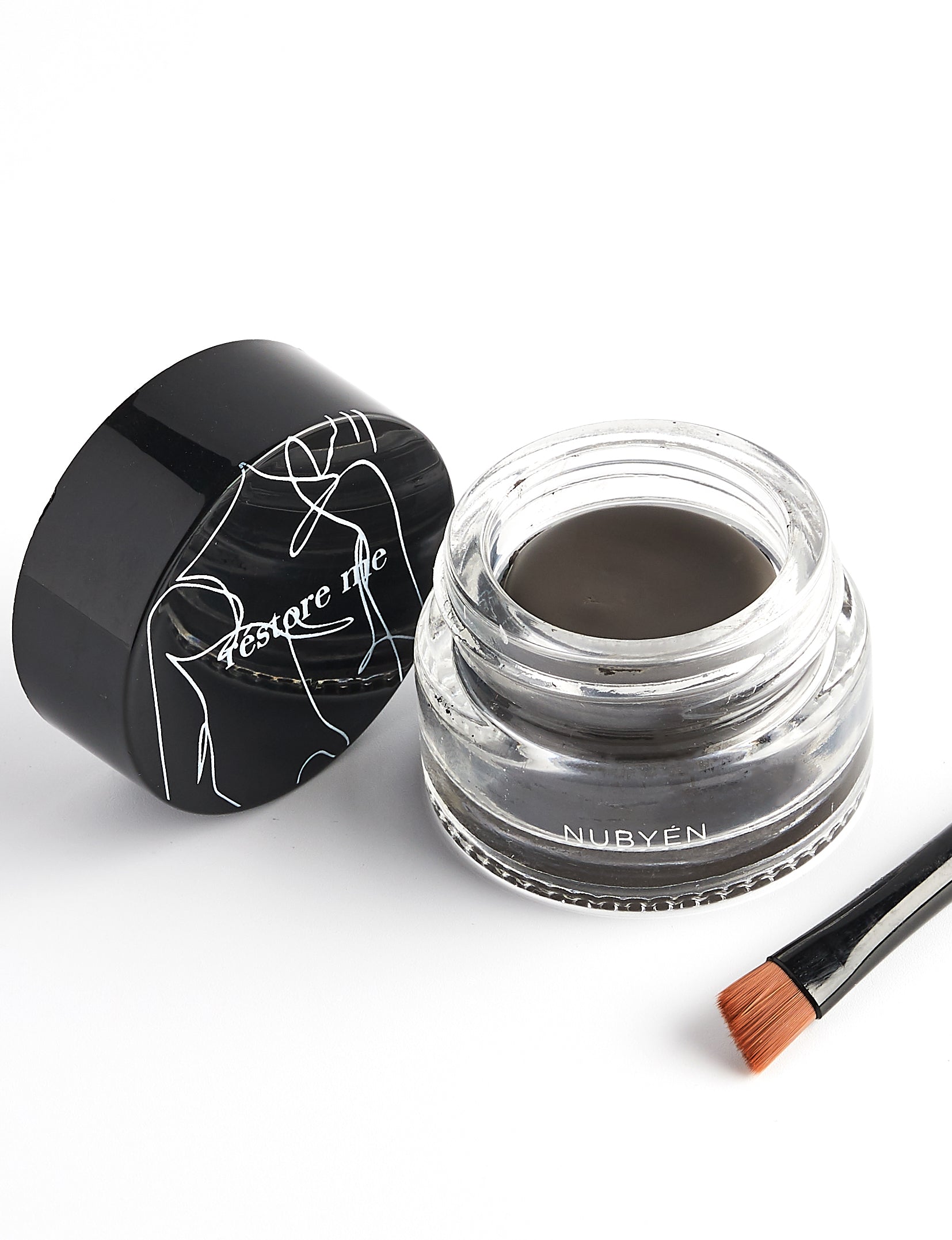 Nubyén Restore Me Photoactive Elevator Brow Pomade delivers perfectly sculpted, fuller-looking brows with a natural finish. Infused with photoactive technology, this lightweight, long-lasting pomade enhances brow shape and definition while nourishing with plant-based ingredients. Vegan, cruelty-free, and smudge-resistant for all-day wear. Achieve flawless brows effortlessly with this eco-friendly, skin-loving formula.
