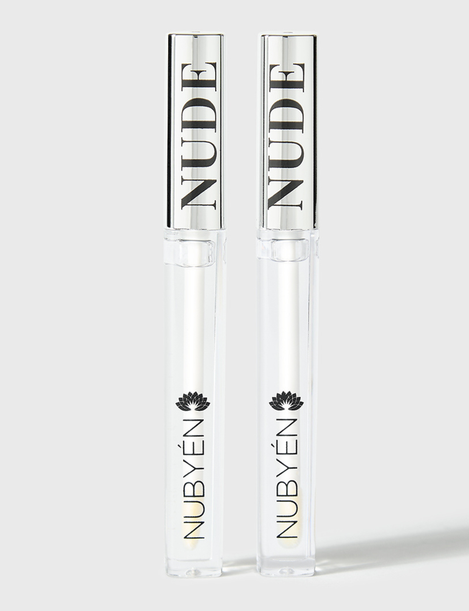 Medical-led nude lip plumper by Nubyen delivering long-lasting hydration, soft shine, and naturally fuller-looking lips
