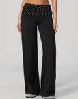 Nubyen Clifton Fold Over Wide Leg Pant