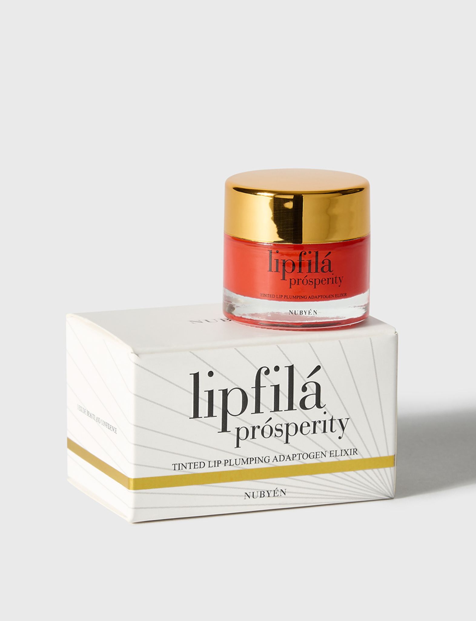 Enhance lip volume with Nubyén Lip Prosperity Tinted Plumping Balm – plant-based lip plumper with cinnamon, Reishi mushroom, lemongrass, and AHAs. Vegan, cruelty-free, recyclable, and free from parabens and sulfates. Instantly hydrates, boosts natural color, and adds a subtle tint for fuller, kissable lips