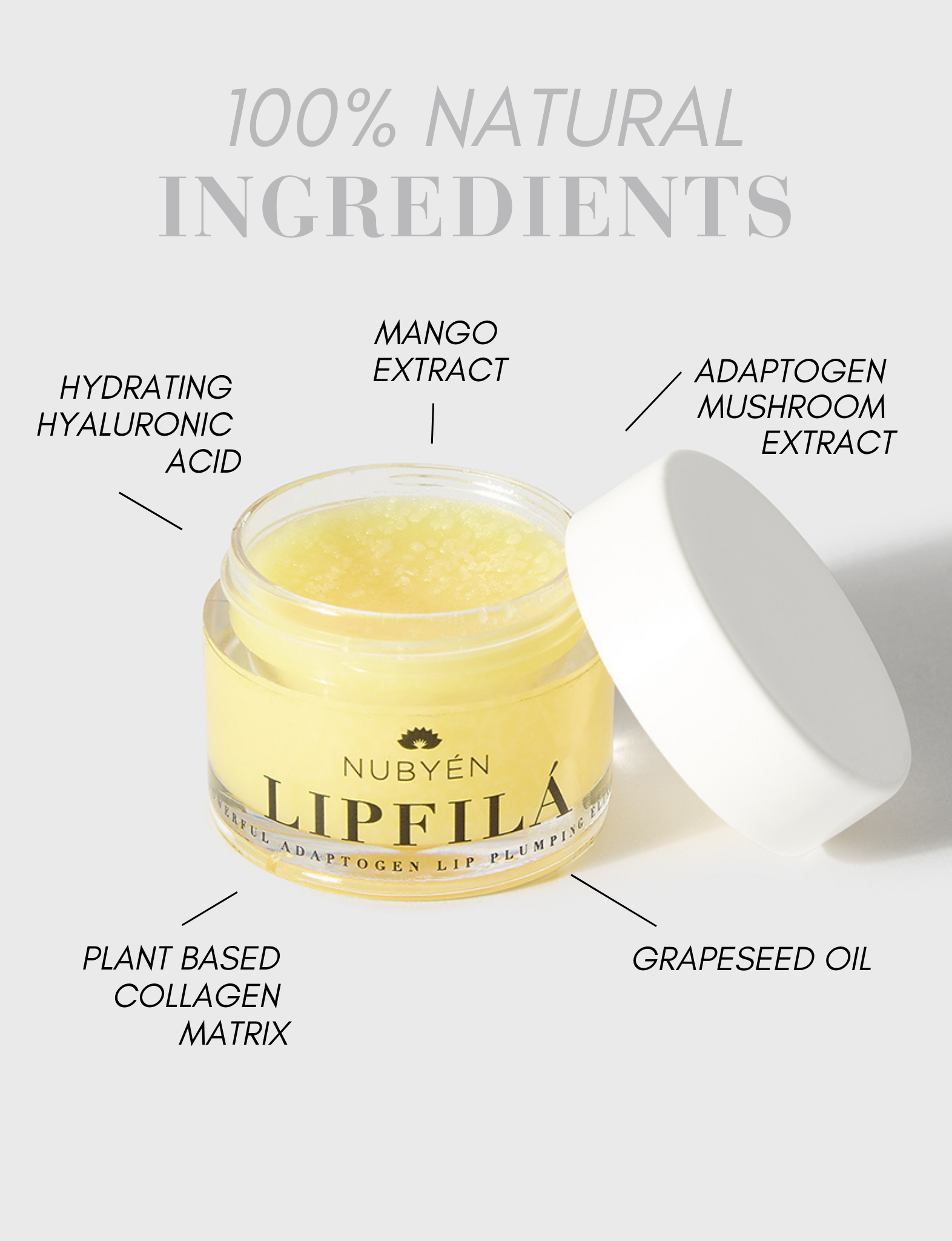 best selling Nubyen lip fila balm Nubyen Lip Fila plumping elixir balm with reishi mushroom cinnamon and lemongrass
10. Nubyen Lip Fila elixir balm vegan lip plumper safe reversible filler alternative
11. best lip plumping balm Nubyen Lip Fila elixir botanical blend non glossy finish plumps lips instantly and provides full lips instantly