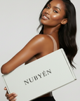 Mystery Gift Box by Nubyen – Exclusive self-care and wellness gift with premium beauty and apparel options. Perfect for pampering yourself or gifting to a friend. Choose from beauty, clothing, or mixed boxes, tailored to your size and preferences. Shop now for luxurious surprises!