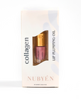 Experience fuller, naturally volumized lips with Nubyén Collagen Lip Plumping Oil. Formulated by Medical Doctors and Clinical Scientists, this vegan lip oil features a powerful blend of cinnamon, lemongrass, reishi mushroom, and AHAs to boost collagen, enhance natural lip color, and provide deep hydration. Achieve visibly plump, smooth lips with 100% natural ingredients. Perfect for a vibrant, youthful look—shop Nubyén’s science-backed lip enhancement solution today.