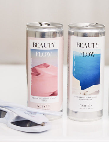 Nubyen Beauty Flow Lemongrass & Tonka Vanilla Sparkling Water