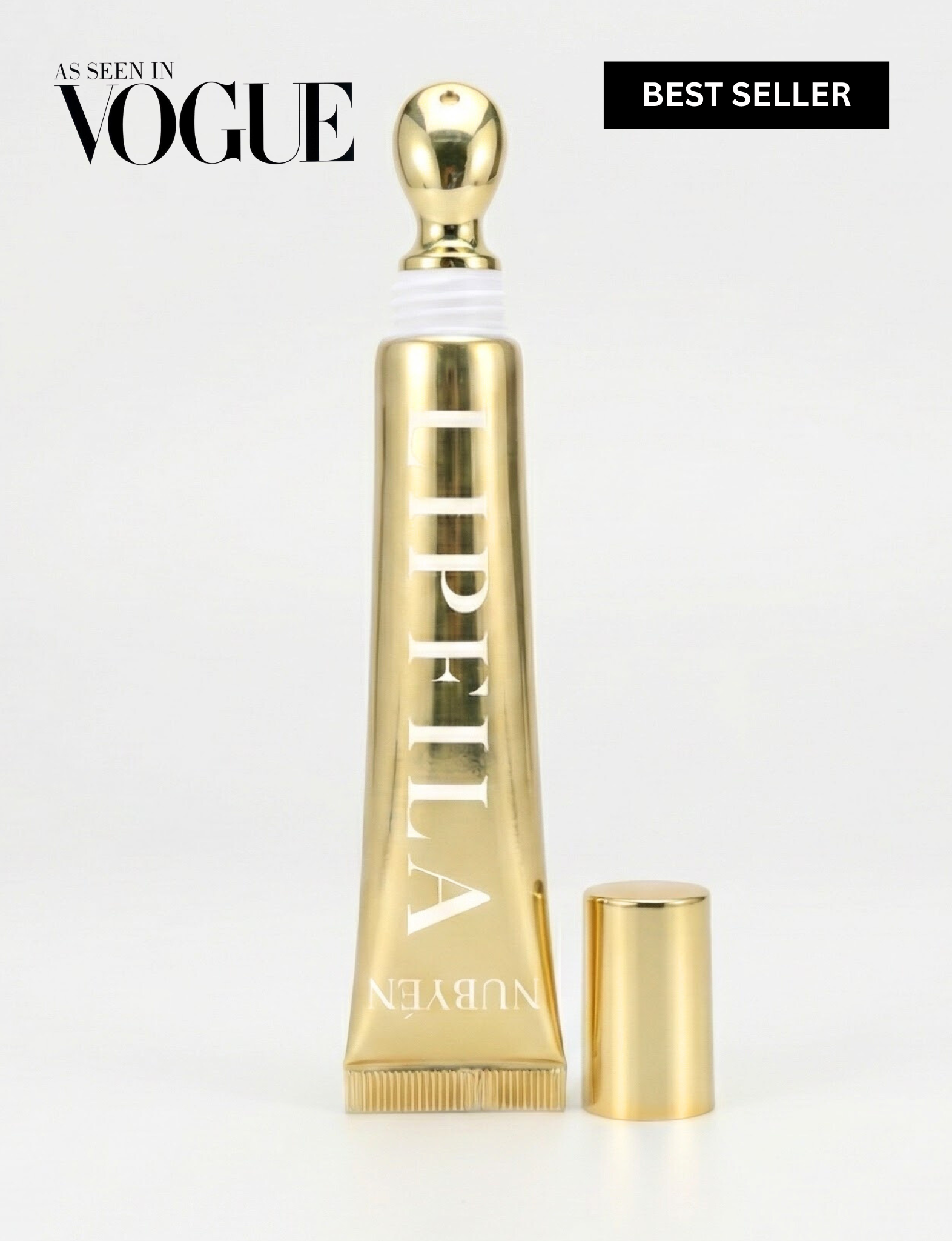 Lip Fila Silk Nubyén Nude Lip Plumping Augmentation Gloss -best safe, reversible lip plumper and a natural alternative to fillers for fuller lips.