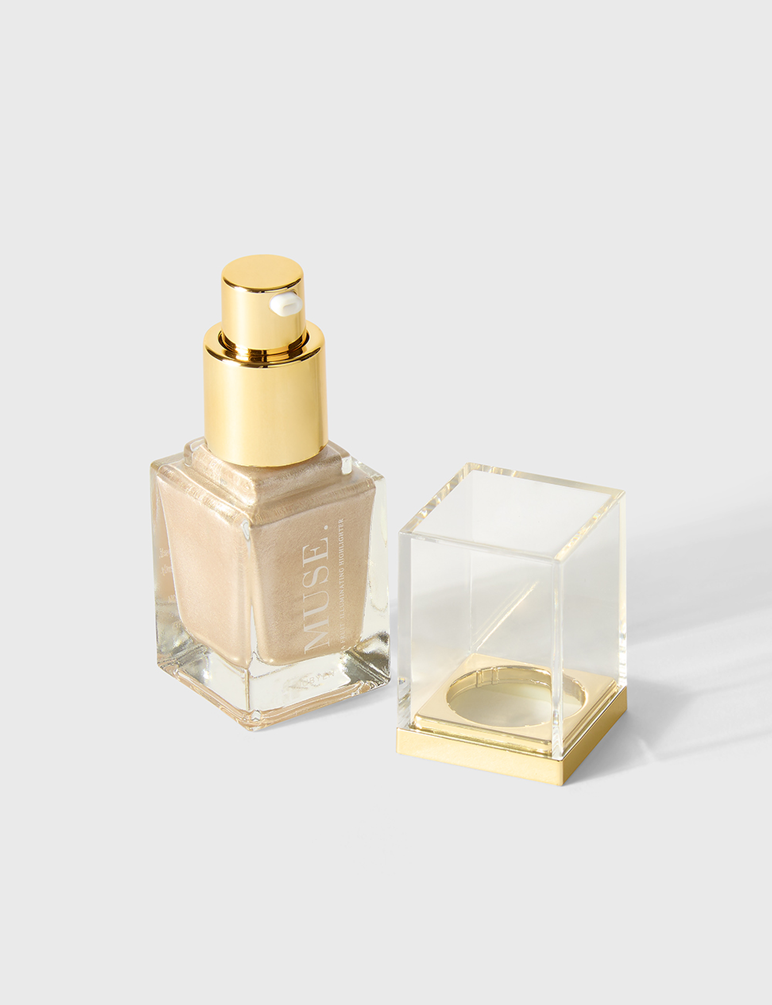 Enhance your natural glow with Nubyen Muse Papaya Fruit Illuminating Skin Highlighter. This water-based, highly pigmented serum brightens and rejuvenates skin with papaya extract, vitamin E, and pearlescent pigments. Perfect for face and body, it delivers a luminous, dewy finish for a flawless complexion