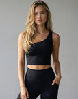 The Nubyen destined for greatness Sports Bra is designed with a flattering wrap-front silhouette that naturally lifts, shapes, and sculpts the bust without compromising comfort