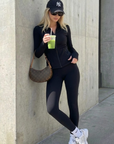 Nubyen Higher Dominion Capsule Sculpt Jacket  women’s sculpting zip-up activewear jacket with contouring seams, high-compression fit, and luxury technical fabric
