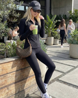 Nubyen Higher Dominion Capsule Sculpt Jacket  women’s sculpting activewear jacket with contour fit, waist-cinching design, and premium technical performance fabric.
