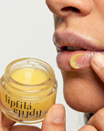 Experience visibly fuller lips with Nubyen Lip Filá+ Adaptogen Plumping Balm. Enriched with natural menthol, cinnamon, marine algae collagen, and hyaluronic acid for hydration, volume, and a plump, smooth finish. Vegan, cruelty-free, and clean beauty formula free of parabens, sulfates, and phthalates. Suitable for use with or without lip fillers. Achieve a naturally enhanced pout effortlessly