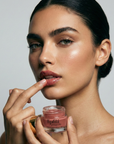 Enhance lip volume with Nubyén Lip Prosperity Tinted Plumping Balm – plant-based lip plumper with cinnamon, Reishi mushroom, lemongrass, and AHAs. Vegan, cruelty-free, recyclable, and free from parabens and sulfates. Instantly hydrates, boosts natural color, and adds a subtle tint for fuller, kissable lips