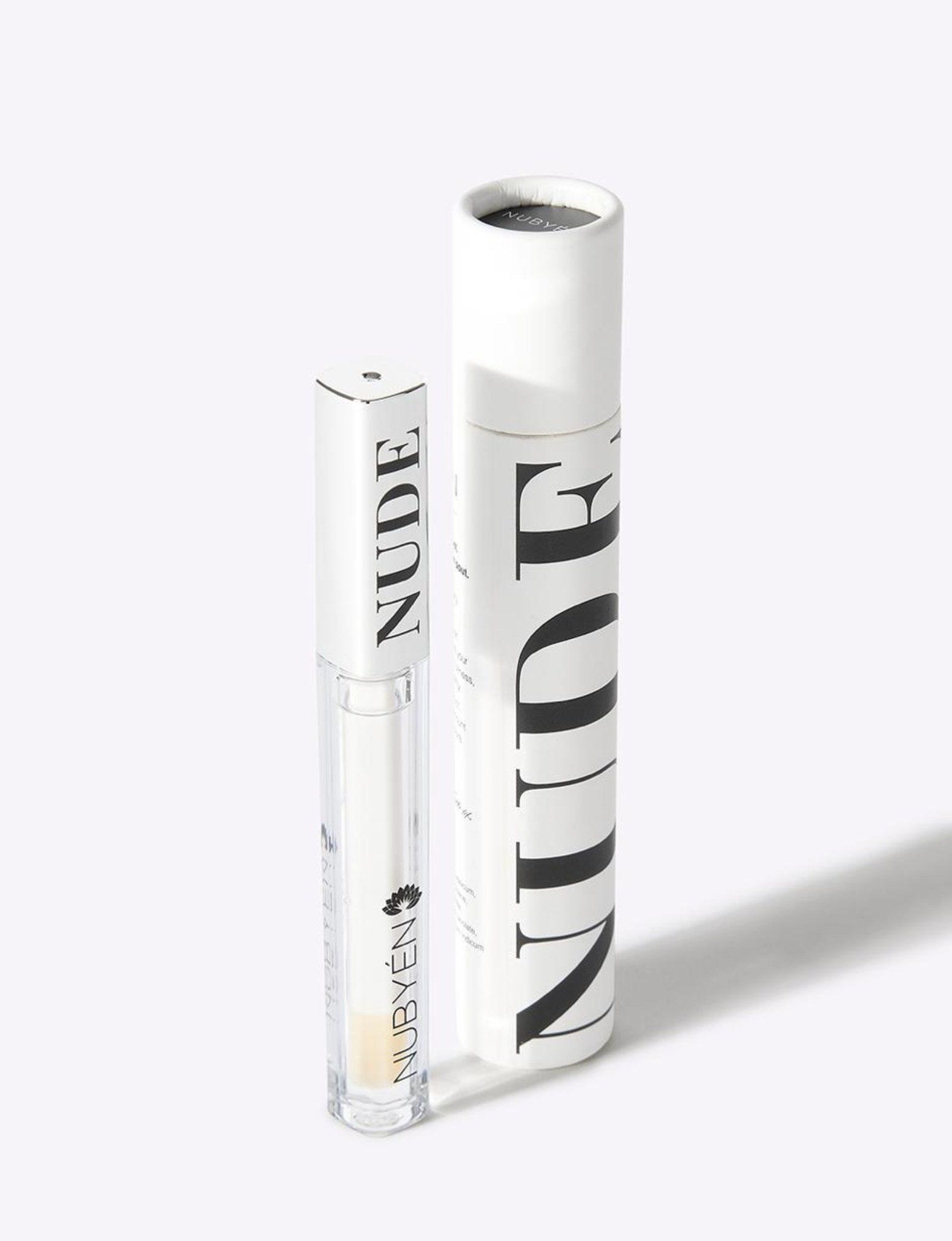 Nubyén Nude Lip Plumping Augmentation Gloss -best safe, reversible lip plumper and a natural alternative to fillers for fuller lips.