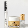 Achieve fuller lips with Nubyén Super Nudes Plumping Lipstick. Vegan, cruelty-free, moisture-matte lipstick infused with peppermint, eucalyptus, lemongrass, and collagen to enhance lip volume naturally. Available in 10 flattering nude shades, perfect for a soft, plump, kissable pout. Safe to use with or without fillers. Clean beauty formula, free of parabens, sulfates, and phthalates.