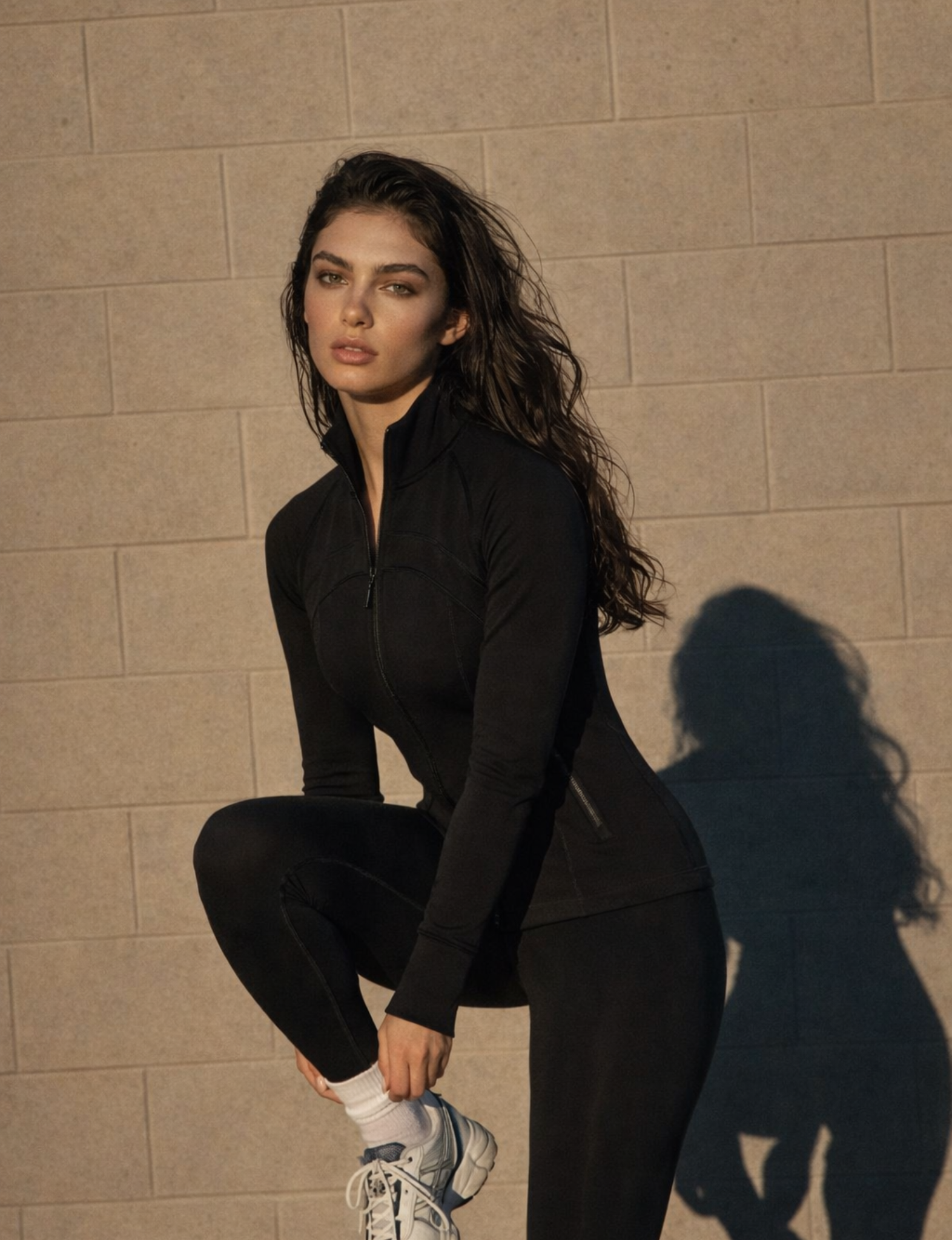 Nubyen Higher Dominion Capsule Sculpt Jacket  women’s sculpting activewear jacket with contour fit, waist-cinching design, and premium technical performance fabric.