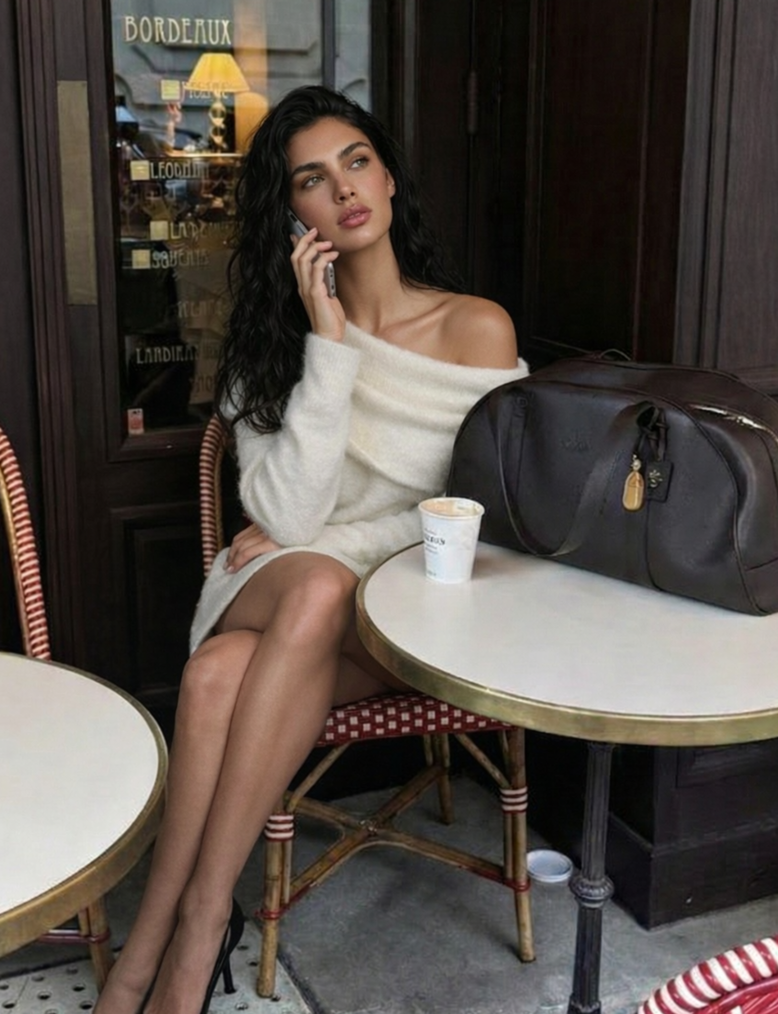 Elegant Nubyen Off-the-Shoulder Clarity &amp; Abundance Top for women, featuring a chic off-shoulder design, lightweight fabric, and a flattering fit. Perfect for casual outings, evening events, or summer looks. Available in versatile colors for effortless style. Shop sustainable, stylish women's tops from Nubyen today.