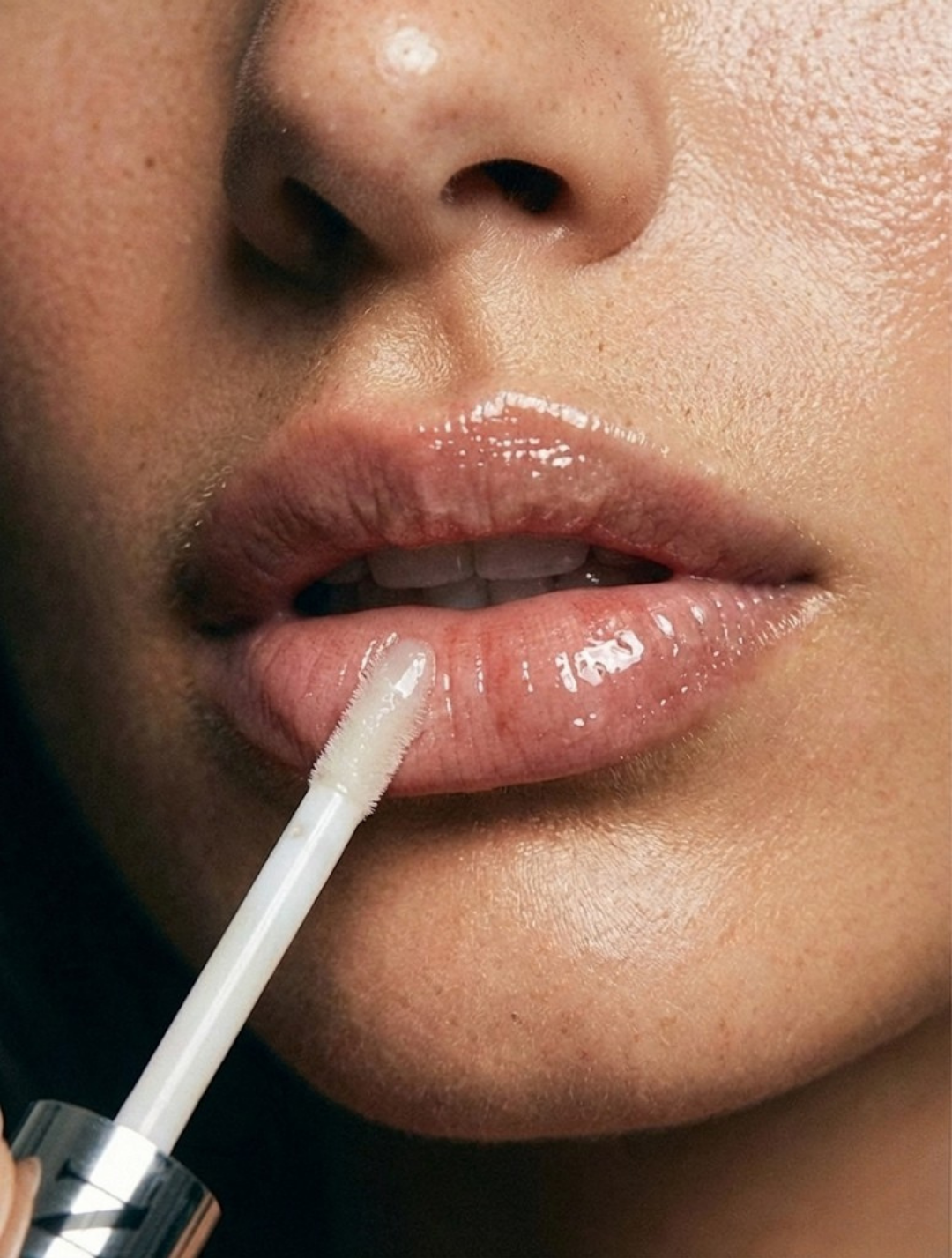 Nubyén Nude Lip Plumping Augmentation Gloss -best safe, reversible lip plumper and a natural alternative to fillers for fuller lips.