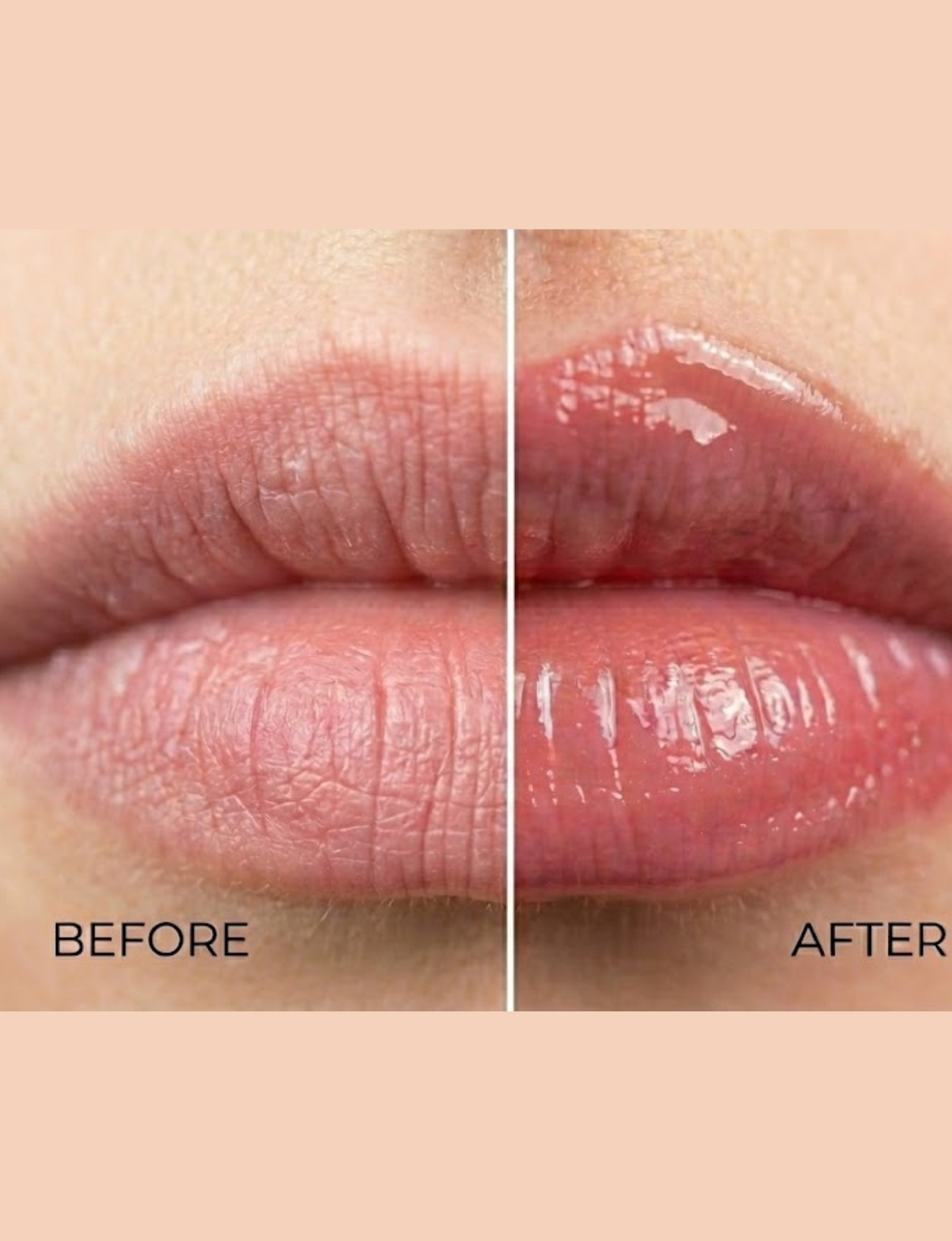 Nubyén Nude Lip Plumping Augmentation Gloss -best safe, reversible lip plumper and a natural alternative to fillers for fuller lips.