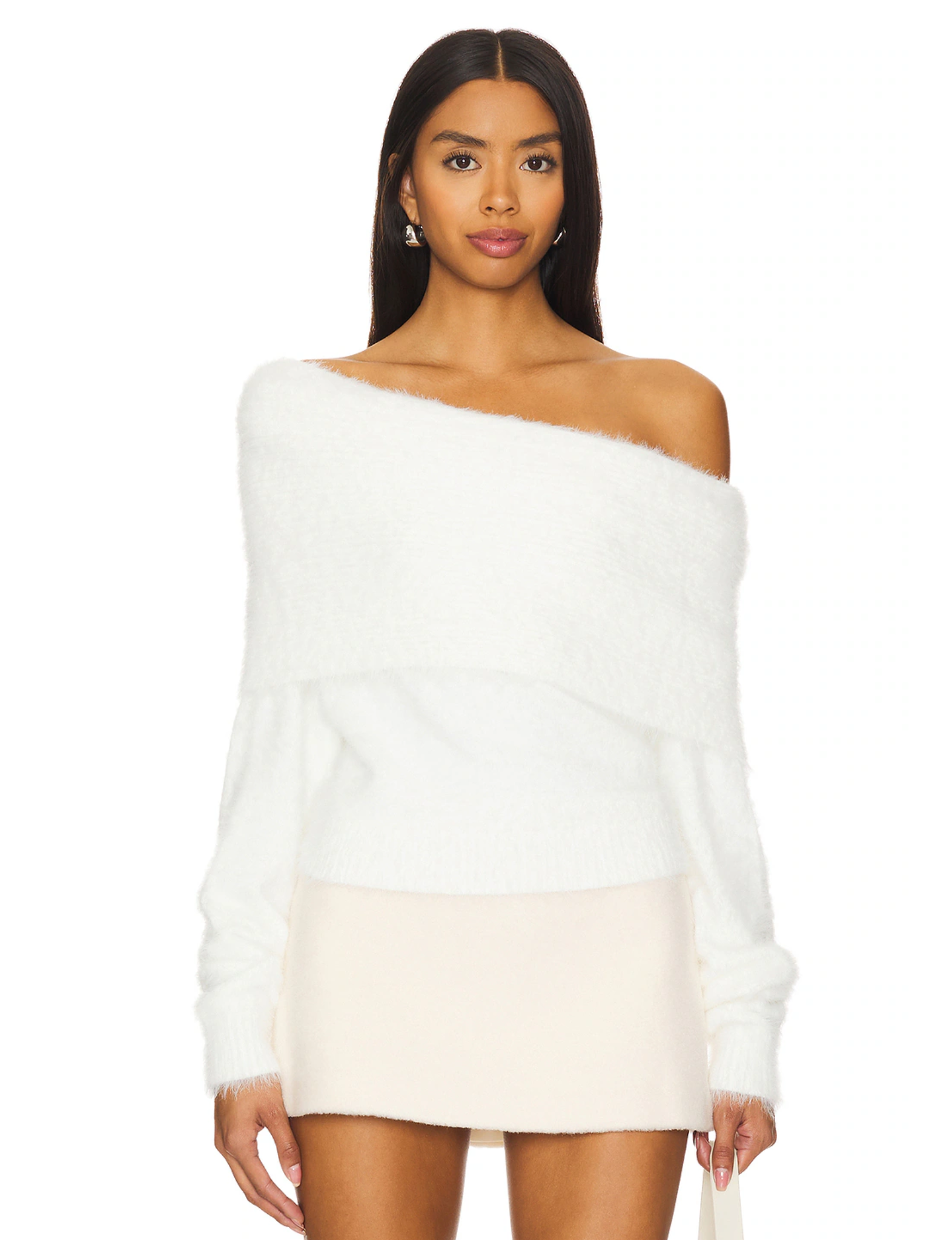 Nubyen Off-The-Shoulder Clarity Abundance Top – elegant, versatile top for a chic and modern off-the-shoulder effortless look