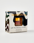 Vegan lip plumping balm by Nubyén for fuller, hydrated lips with plant-based lemongrass and AHAs. Clean, cruelty-free beauty in recyclable glass jars. Safe alternative to lip fillers with pigmented color.