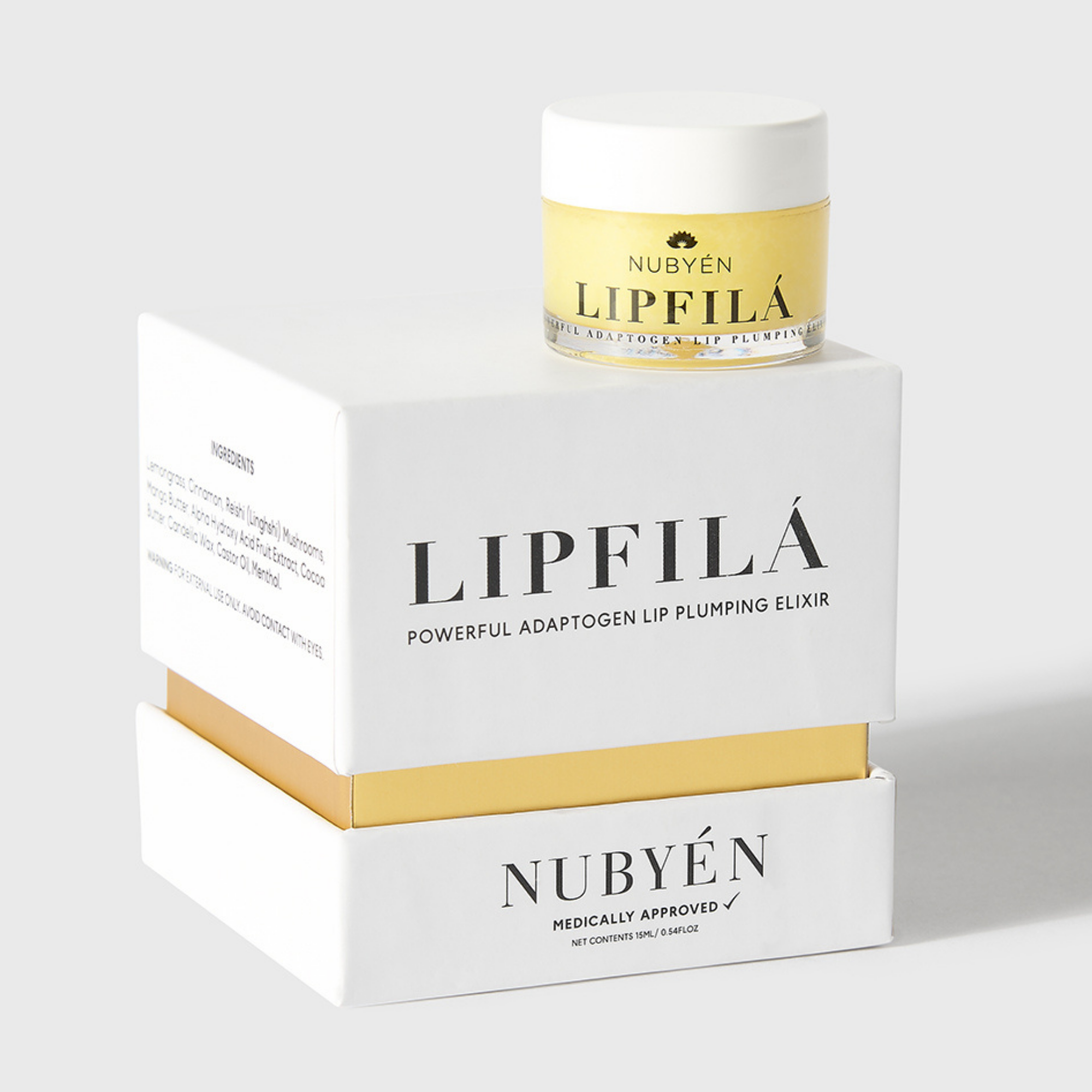 best selling Nubyen lip fila balm Nubyen Lip Fila plumping elixir balm with reishi mushroom cinnamon and lemongrass
10. Nubyen Lip Fila elixir balm vegan lip plumper safe reversible filler alternative
11. best lip plumping balm Nubyen Lip Fila elixir botanical blend non glossy finish plumps lips instantly and provides full lips instantly