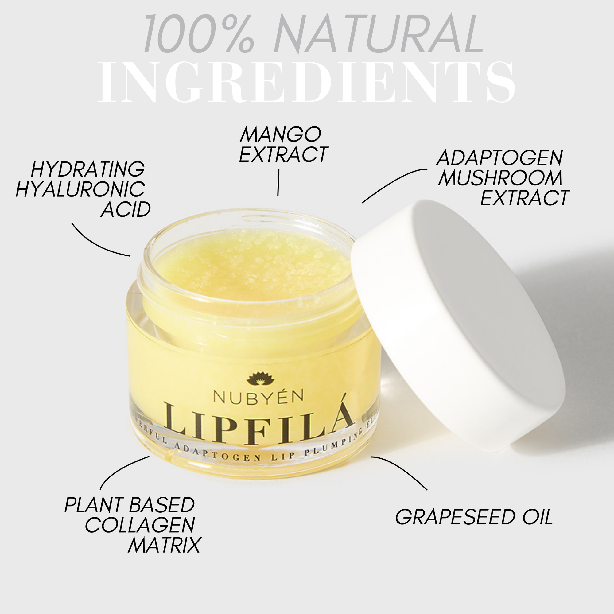 best selling Nubyen lip fila balm Nubyen Lip Fila plumping elixir balm with reishi mushroom cinnamon and lemongrass
10. Nubyen Lip Fila elixir balm vegan lip plumper safe reversible filler alternative
11. best lip plumping balm Nubyen Lip Fila elixir botanical blend non glossy finish plumps lips instantly and provides full lips instantly