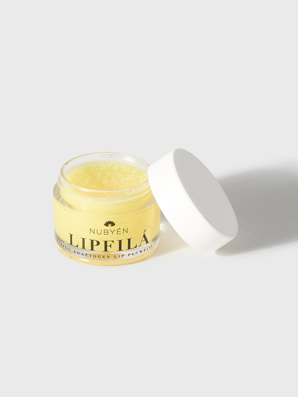 Nubyen Lip Filá Plumping Balm – natural, plant-based lip enhancer for fuller, hydrated lips with a supple, non-gloss finish 100% plant based ingredients