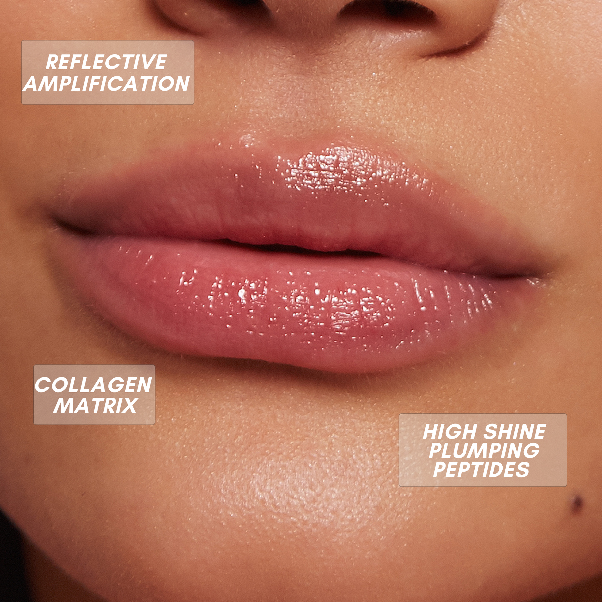 Nubyén Nude Lip Plumping Augmentation Gloss -best safe, reversible lip plumper and a natural alternative to fillers for fuller lips.