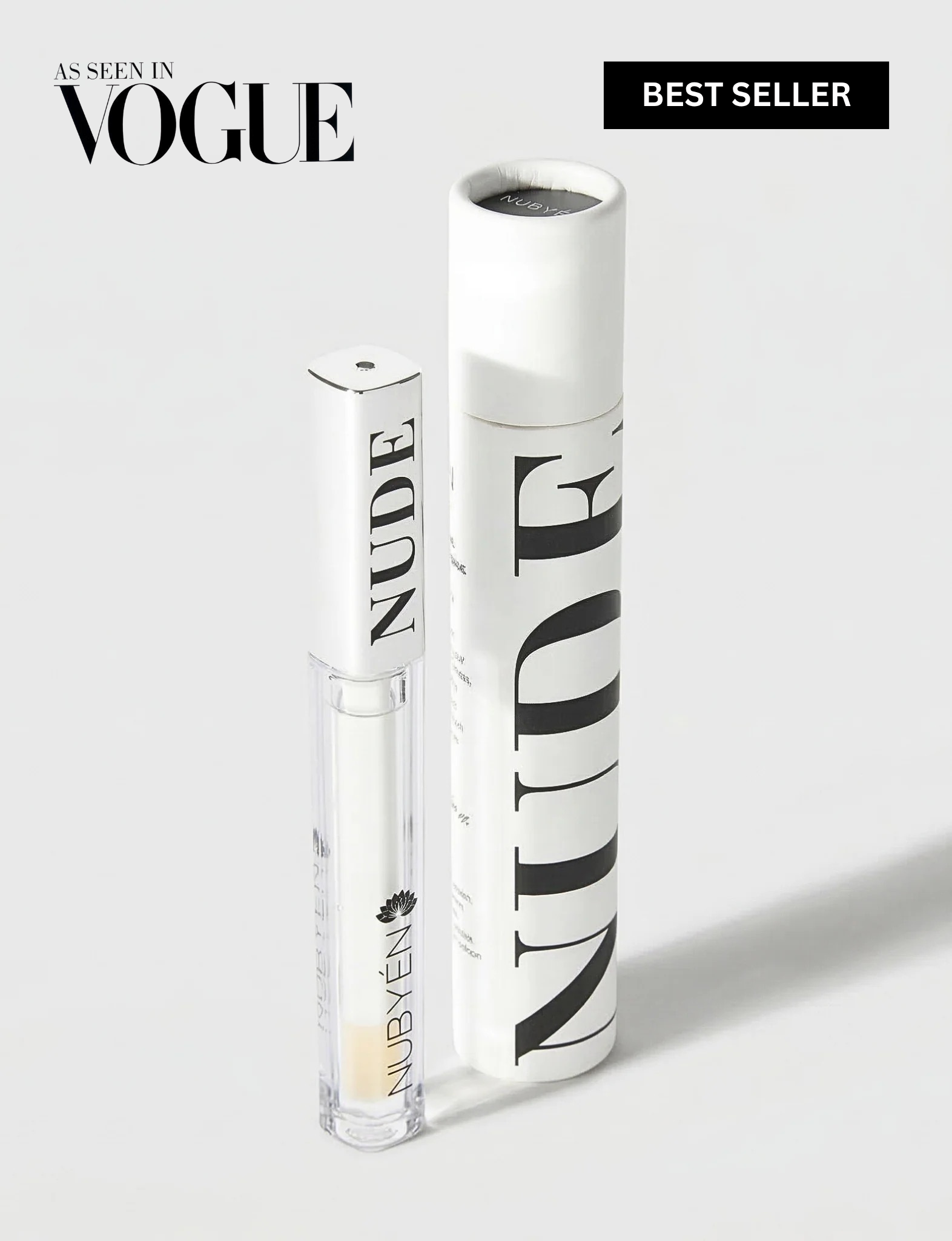 Nubyén Nude Lip Plumping Augmentation Gloss -best safe, reversible lip plumper and a natural alternative to fillers for fuller lips.Nubyen lip plumper, best lip plumper, lip plumping gloss, nubyen lip plumping balm, lip plumping balm, This Lip plumping gloss Nubyen Nude, its our best selling vegan and cruelty free gloss for fuller lips instantly, has natural ingredients such as collagen & hyaluronic acid, best lip plumping lipgloss, best lip plumper, lip filler, full lips, lip injections, to faced lip