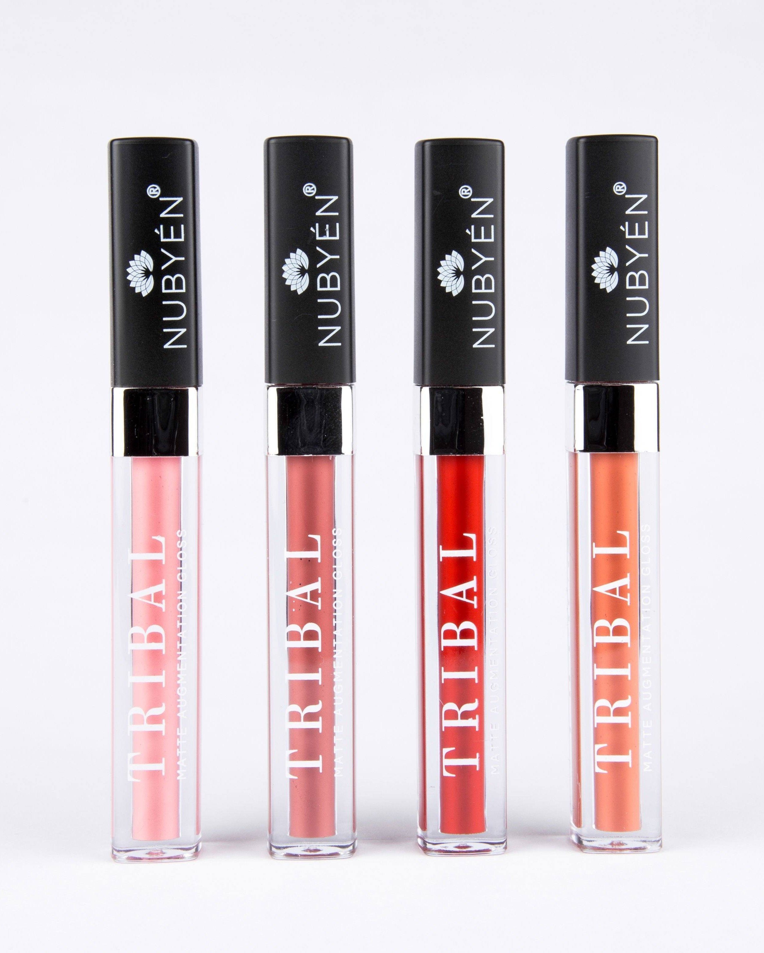 This Lip plumping gloss , its our best selling  matte vegan and cruelty free lip plumping gloss for fuller lips instantly, has natural ingredients such as collagen & hyaluronic acid. its called tribal by nubyen nude, wunder2 wonderkiss, wunderkiss lip plumper , good lip plumper, milani lip plumper, lip  injections, do it yourself lip plumper,  